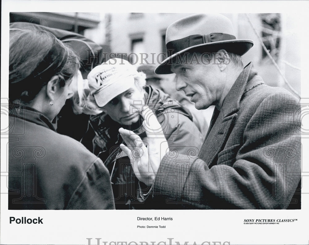 2000 Press Photo Ed Harris, Director &quot;Pollock&quot; - DFPG86321 - Historic Images