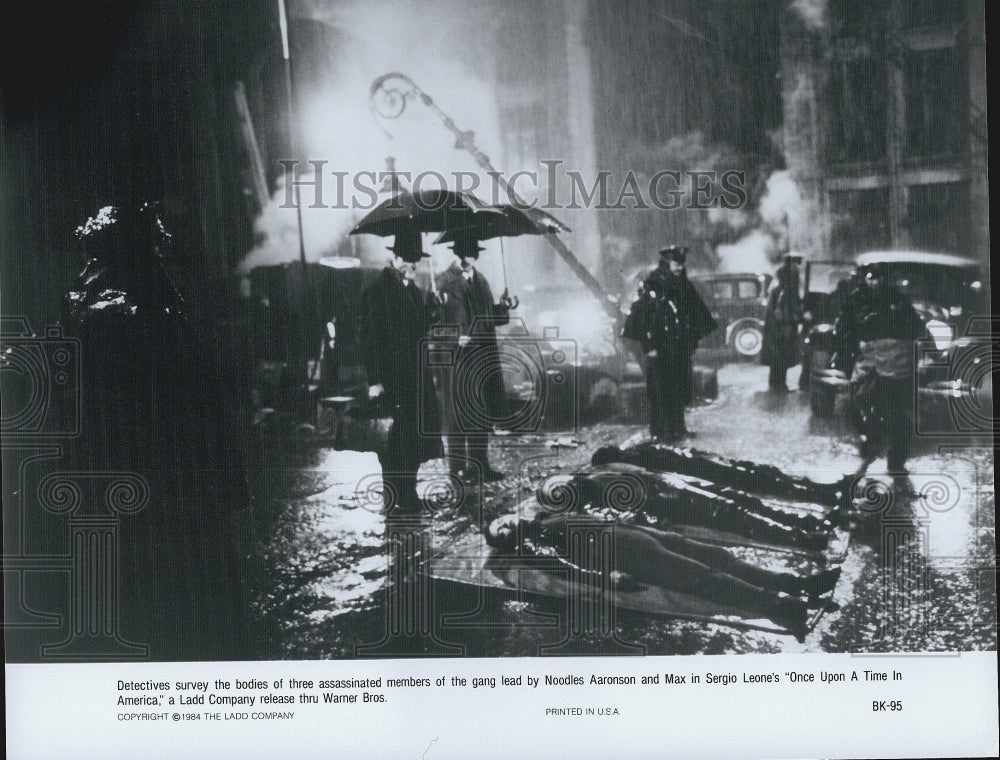 1984 Press Photo Scene From Crime Drama Film ""Once Upon a Time in America" - Historic Images