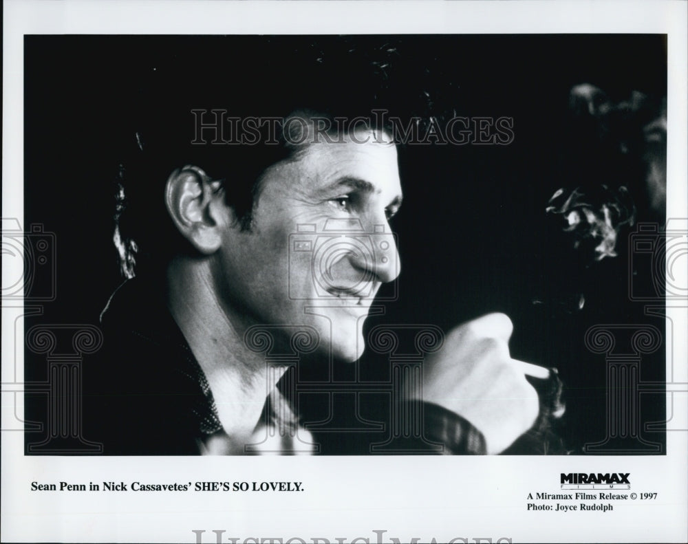 1997 Press Photo Sean Penn Stars In She&#39;s So Lovely - Historic Images