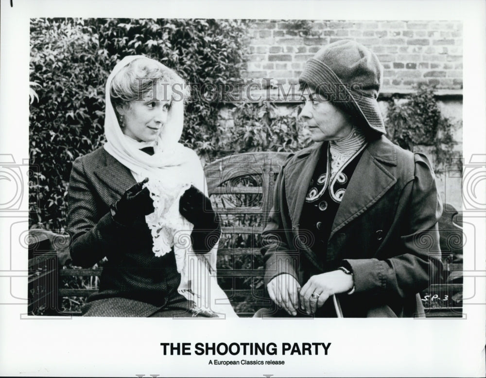 1985 Press Photo Scene From Film The Shooting Party - Historic Images