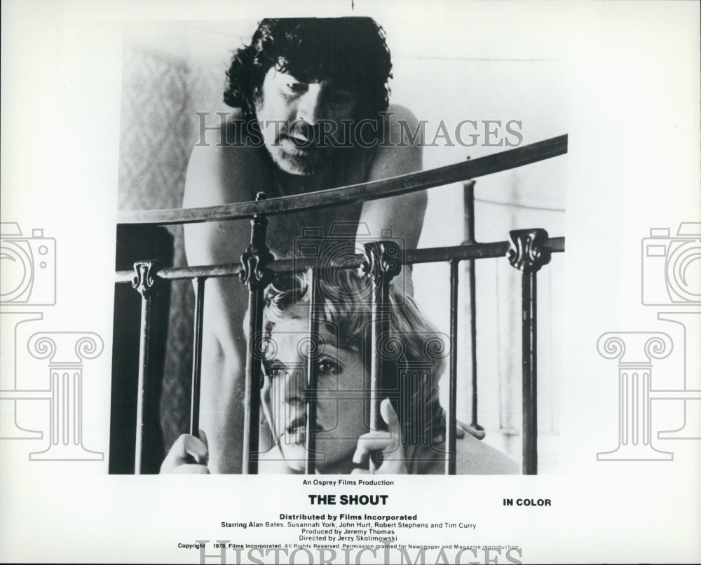 1979 Press Photo A scene from &quot;The Shout&quot; - Historic Images