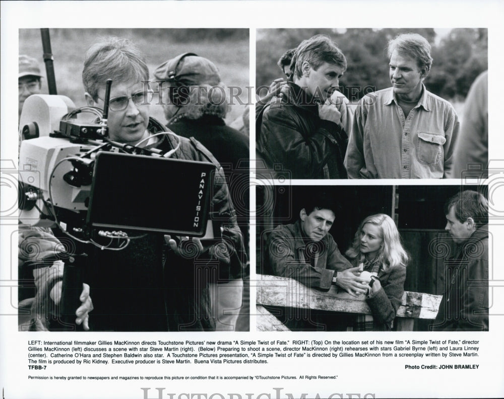 1994 Press Photo G. MacKinnon, Steve Martin &quot;A Simple Twist of Fate&quot; - Historic Images