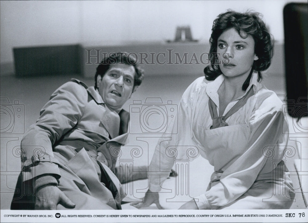 1978 Press Photo George Segal Jacqueline Bisset "Who is Killing the Great Chefs - Historic Images