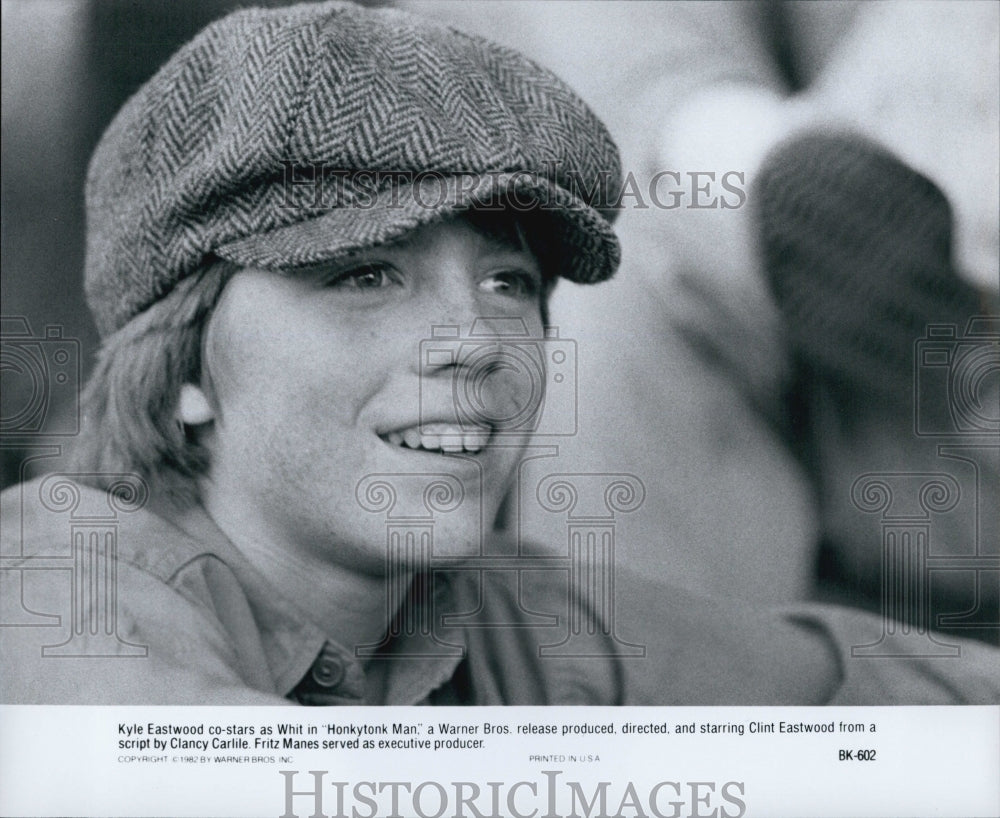 1982 Press Photo Clint Eastwood's "Honkytonk Man" With Kyle Eastwood - Historic Images
