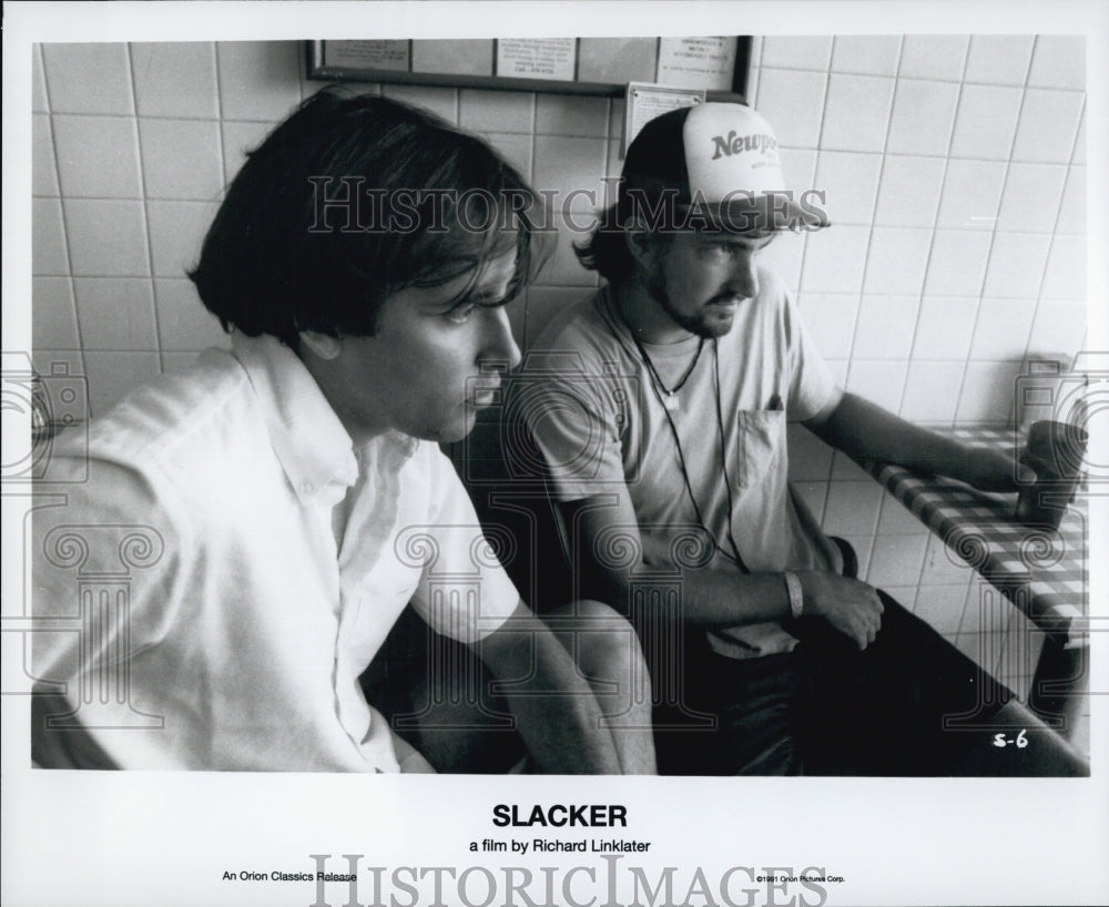 1991 Press Photo Writer, Director And Producer Richard Linklater, "Slacker" - Historic Images
