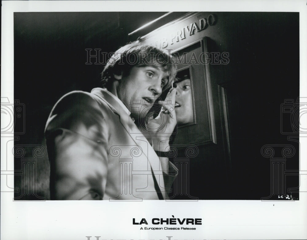 1981 Press Photo A scene from "La Chevre" - Historic Images