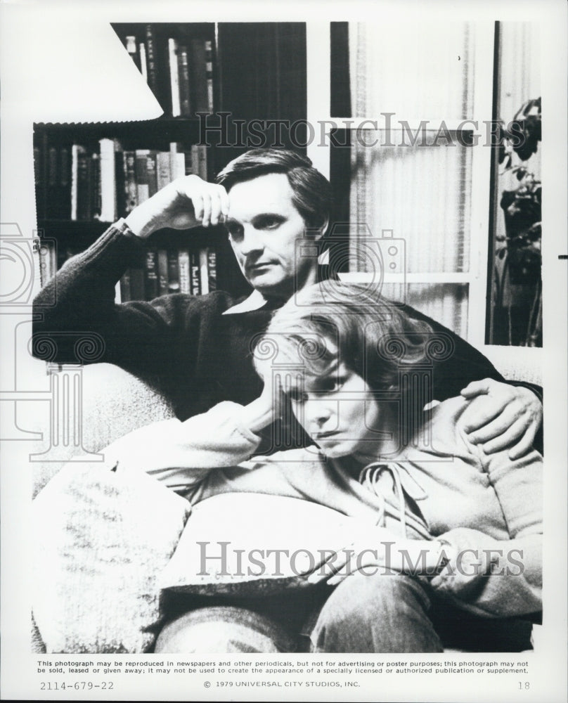 1979 Press Photo Alan Alda, Barbara Harris &quot;The Seduction of Joe Tynan&quot; - Historic Images