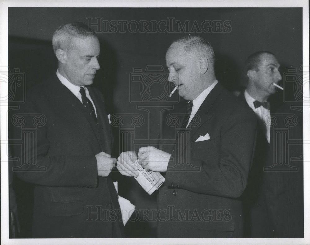 1957 Press Photo Christian Pineau at UN - Historic Images