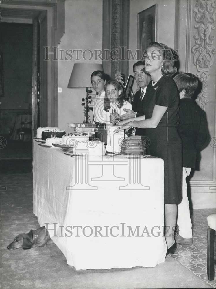 1966 Press Photo Lillian Larke Tootle Reinhardt Wife of US Ambassador to Rome - Historic Images