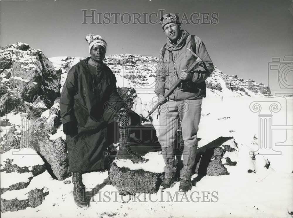 1974 Swiss Alpinist Fritz Lortscher Kilimanjaro Expert - Historic Images