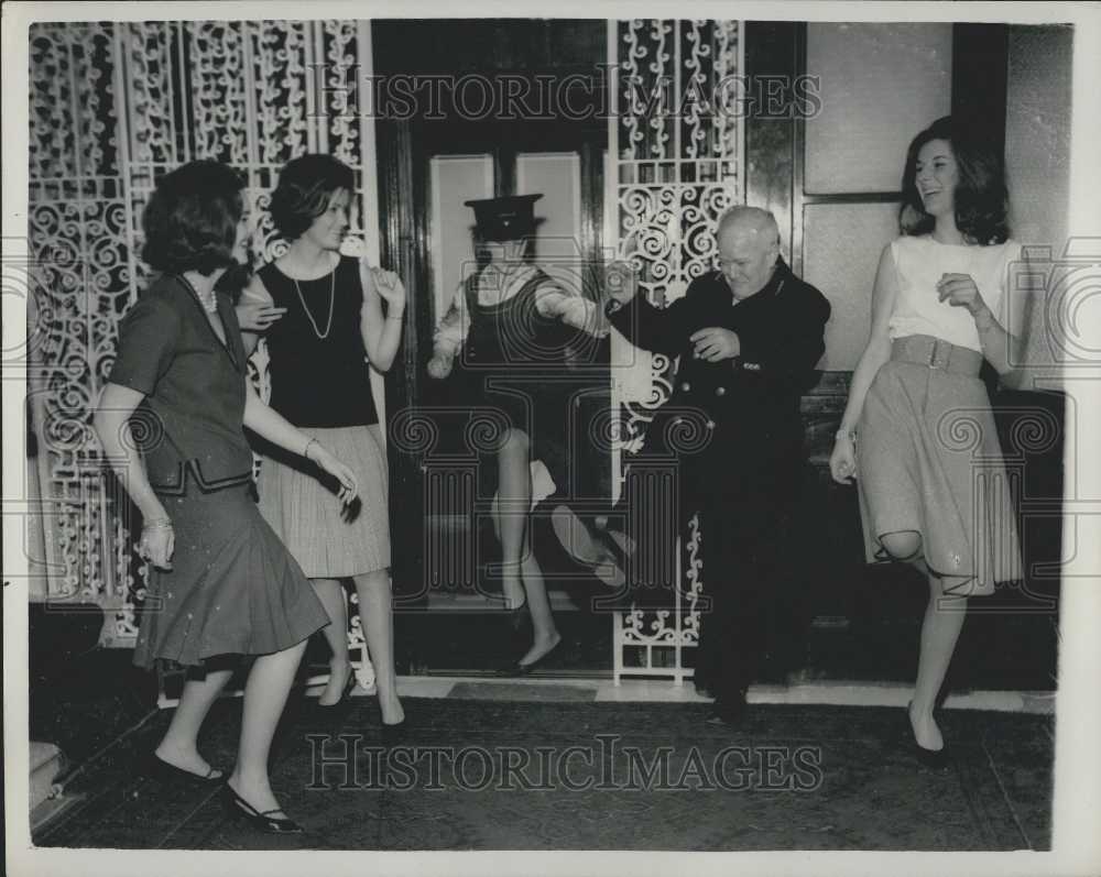 1962 First Rehearsal of Debs In a Marathon Twist Session - Historic Images