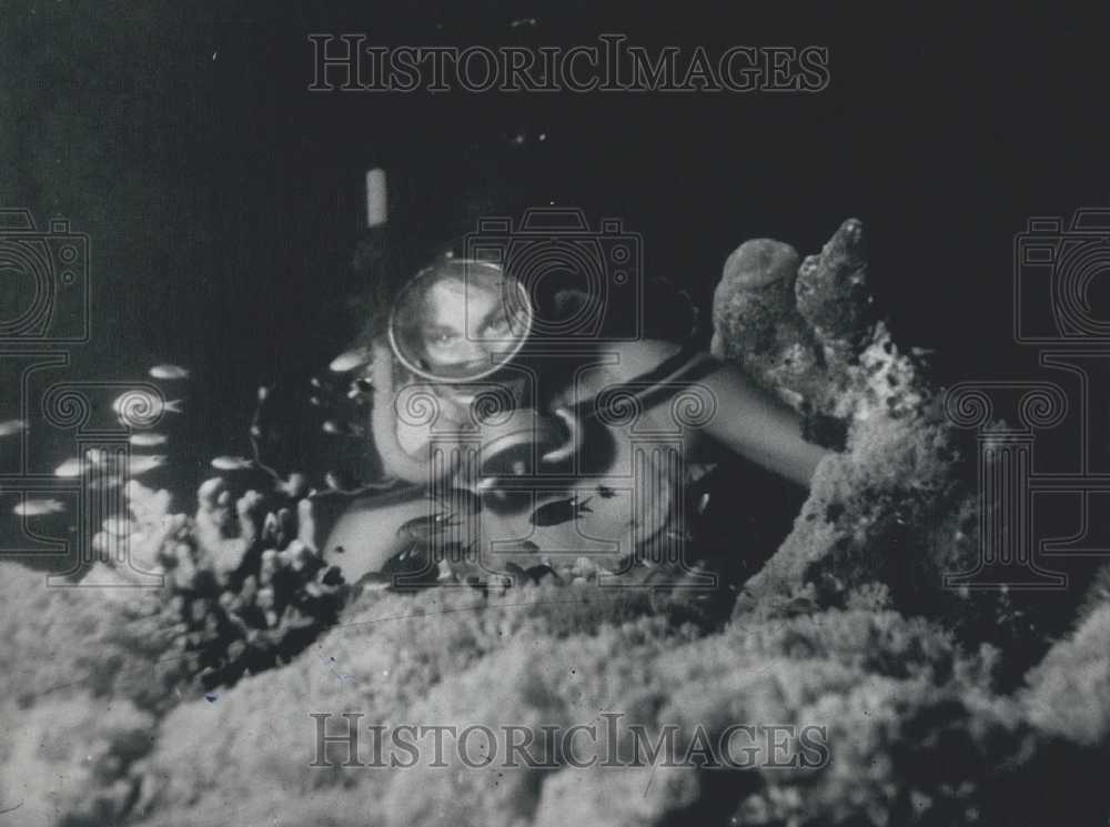 1962 Mrs. Lombardo Wife of Owner of Titanus - Historic Images