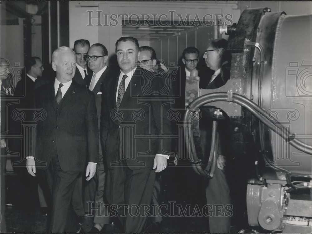 1961 German President Heinrich Luebke In Paris-Historic Images