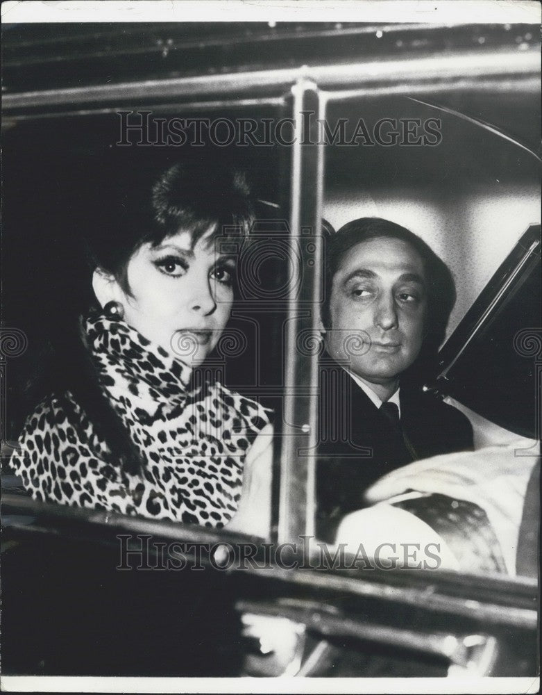 1969 Gina Lollobrigida  &amp; Mr. George Kaufman-Historic Images