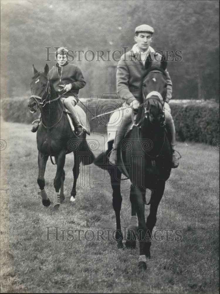 1965 Press Photo Occidium &amp; Doderini  in Arc De Triomphe Race - Historic Images