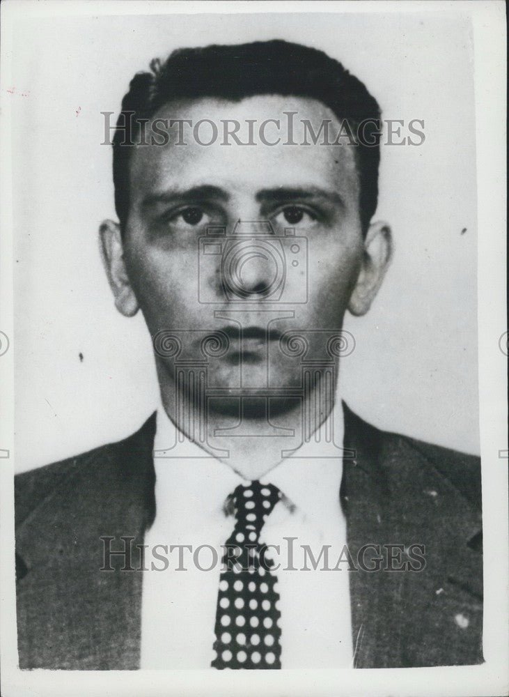 1957  Guenter Podola Charged with Murder of Policeman - Historic Images