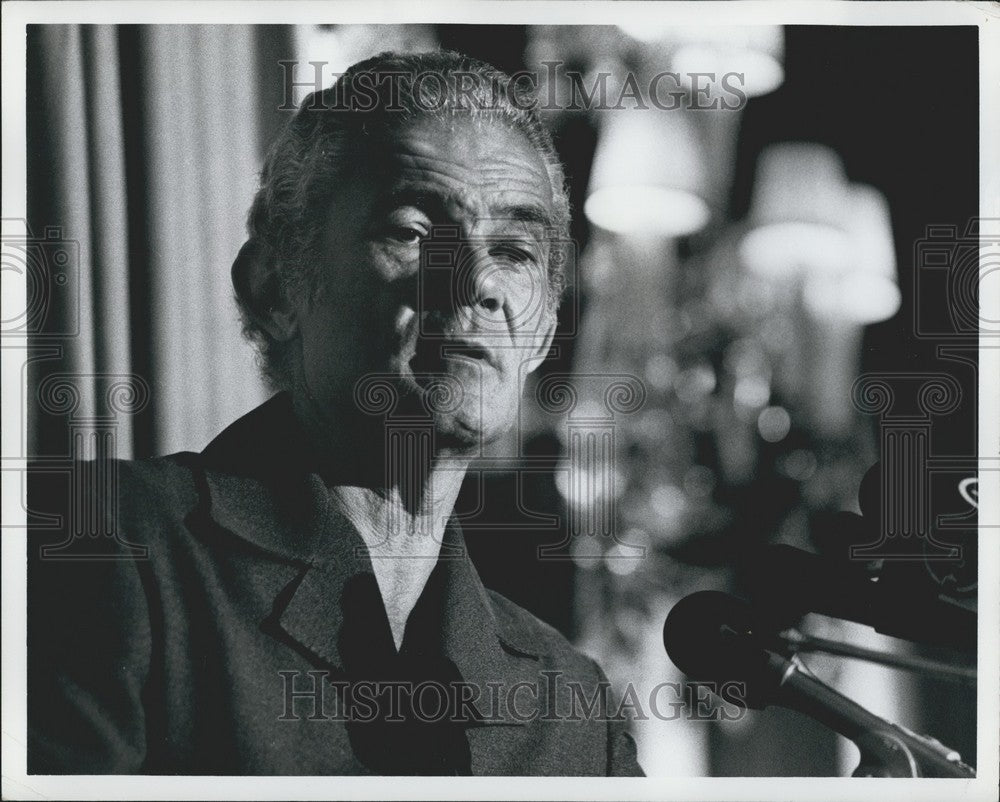 Press Photo Jamaican Prime Minister,Michael Manley - Historic Images