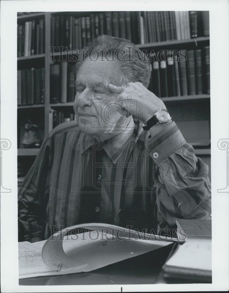 Press Photo Temple of scholarship (Rockefeller university) - Historic Images