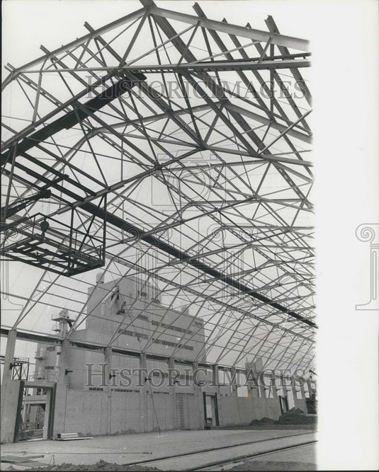 1968 Europe Expanding Ports Rotterdam Reclaim Land Industrial-Historic Images