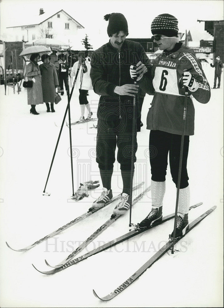 1982 Cross Country Ski Championship For Handicapped, Switzerland-Historic Images