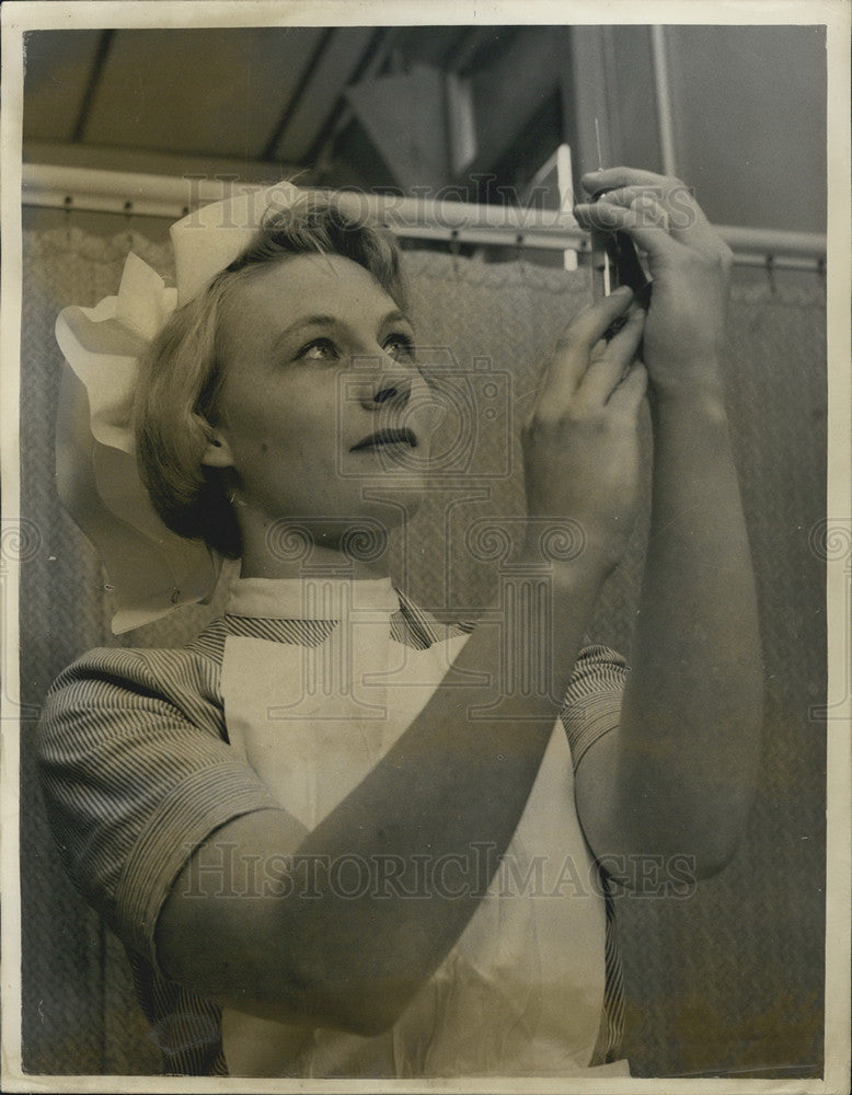 1958 ActresAnna Steele now a nurse - Historic Images