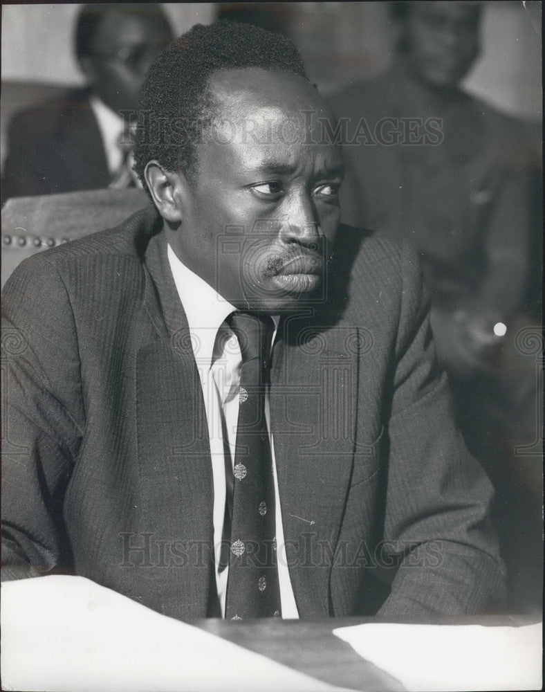 Press Photo Major Hussein I. Marijan East African Community Minister - KSB00083-Historic Images