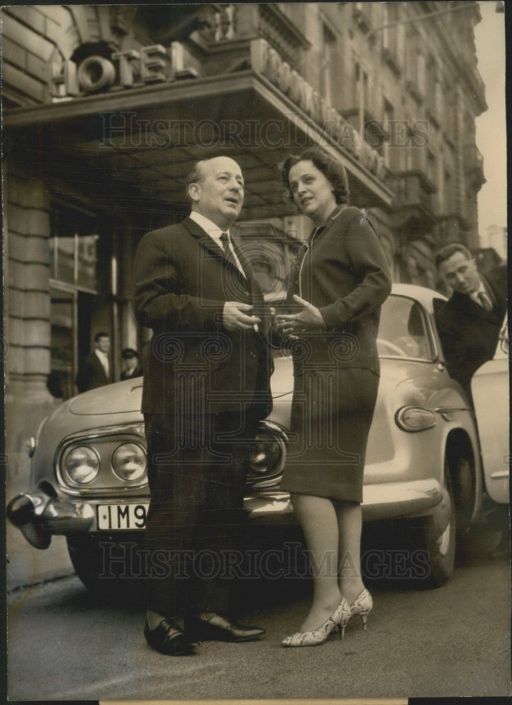 1965, Erich Marowitsch ,German Minister - KSB00253 - Historic Images