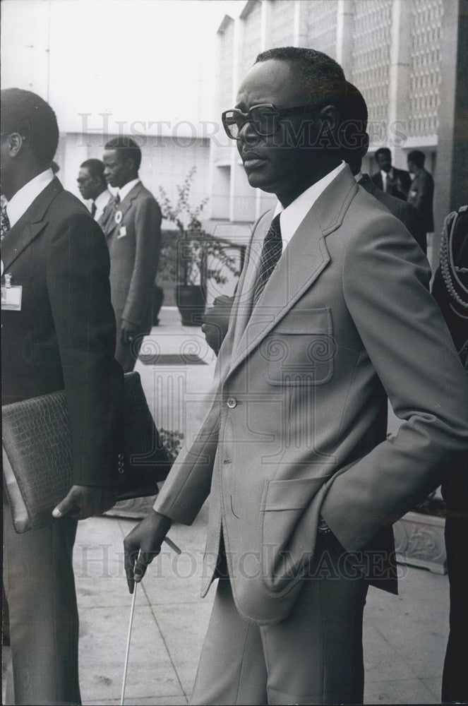 Press Photo President of Chad ,General Felix Malloum - KSB00375 - Historic Images