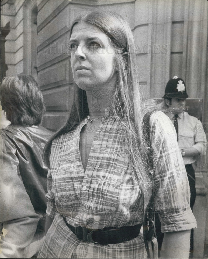 1975 Press Photo Jane Stonehouse, daughter of John Stonehouse - KSB00533 - Historic Images