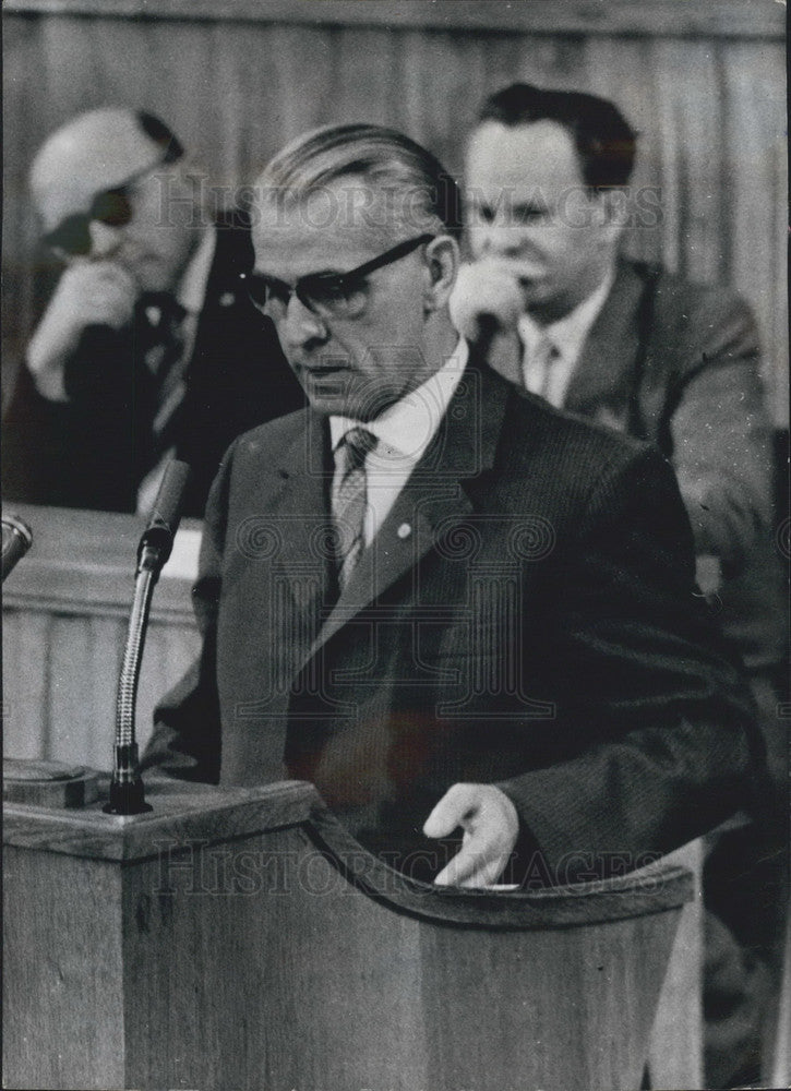 1961 Prime Minister of East-Germany, Willy Stoph - Historic Images