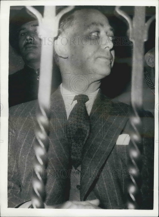 1957 Press Photo James Swinburn,manager of the Arab News Agency - KSB00669-Historic Images
