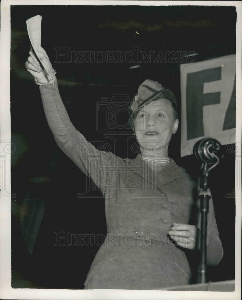 1953 Dr. Edith Summerskill - Historic Images