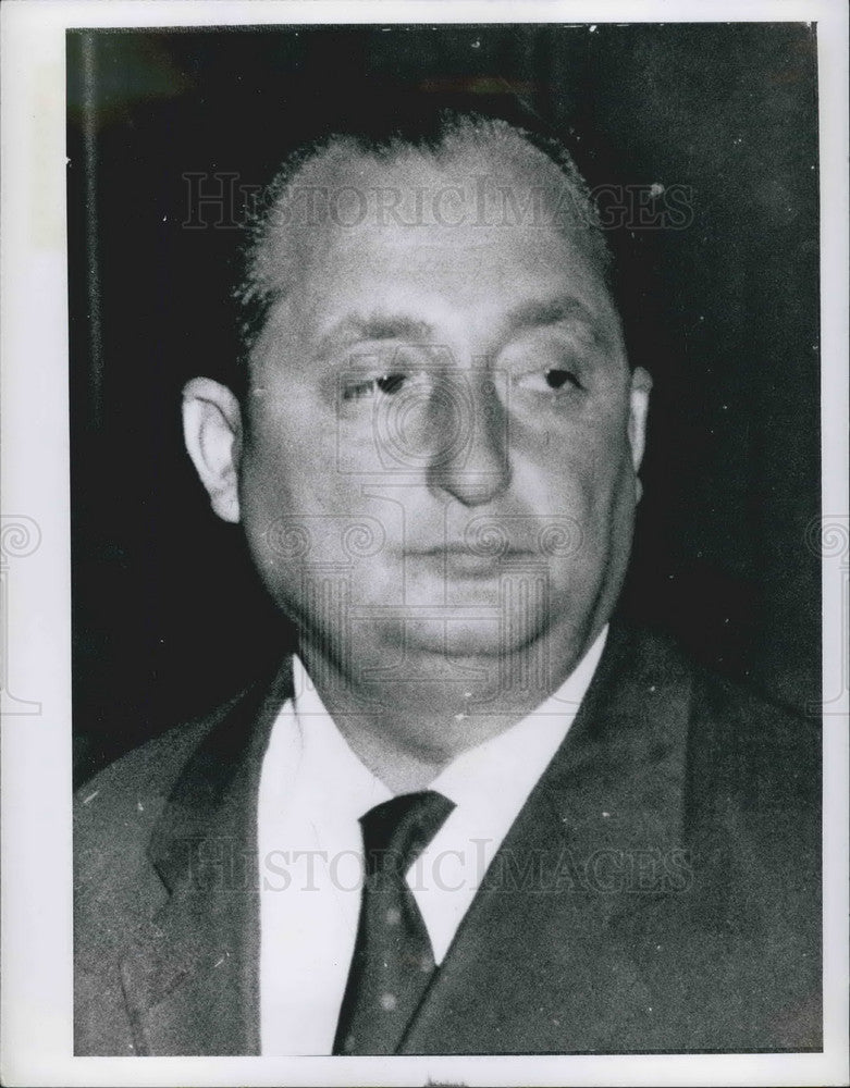 1963 Italian Minister of Public Works, Fiorentino Sullo - Historic Images