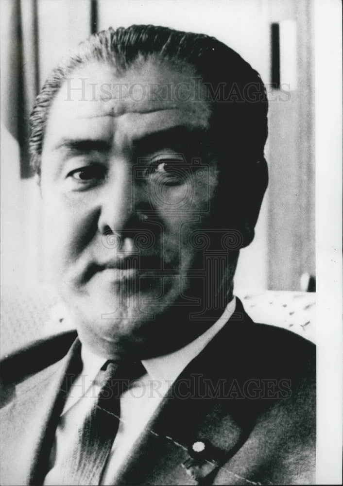 1956 Press Photo Zenko Suzuki: Minister of Agriculture and Forestry - KSB00823-Historic Images