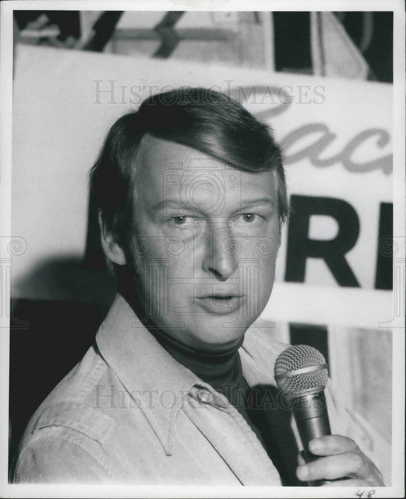 Press Photo Mike Nichols At Harry Reem&#39;s Legal Defense Fund Committee Party-Historic Images