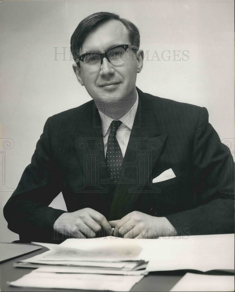 1967 Press Photo William Rees-Mogg, New Editor Of The Times - KSB01279 - Historic Images