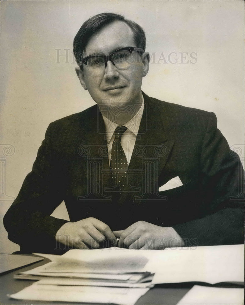 1967 Press Photo William Rees-Mogg, New Editor Of The Times - KSB01281 - Historic Images