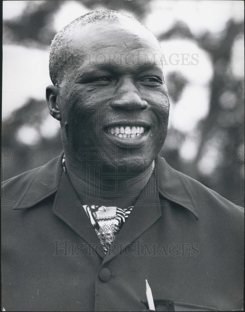 Press Photo Captain Noah Mohamed Ugandan Minister for Commerce - KSB01293 - Historic Images