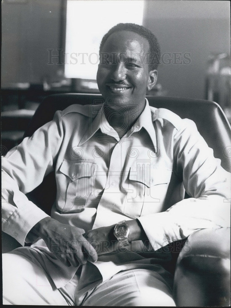 Press Photo The Secretary General of The Western Somali Abdulhai Hassan Mohamed-Historic Images