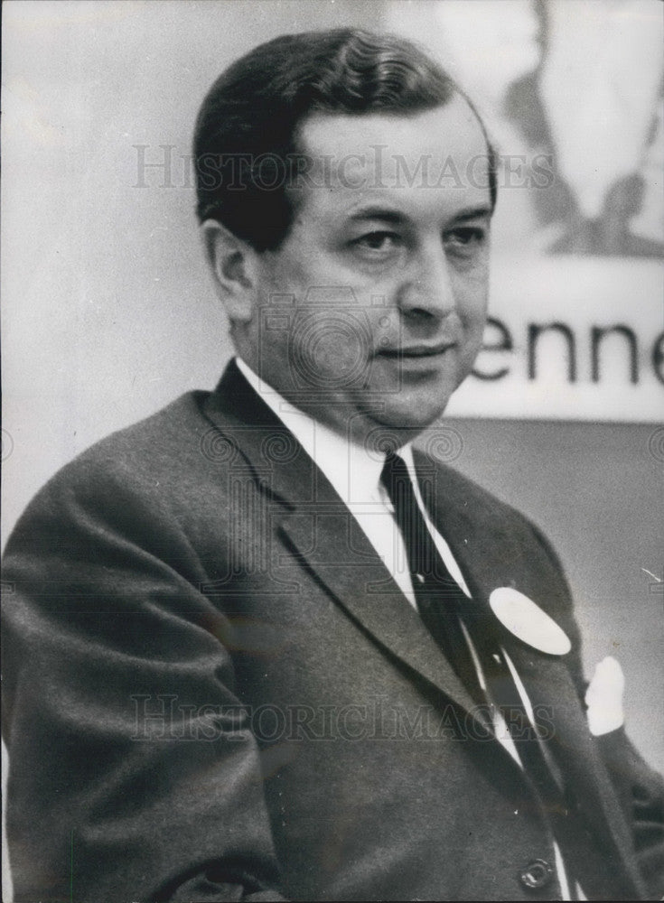 1968 Press Photo Poul Moeller/Conservative Party/Denmark/Politics - KSB01415 - Historic Images