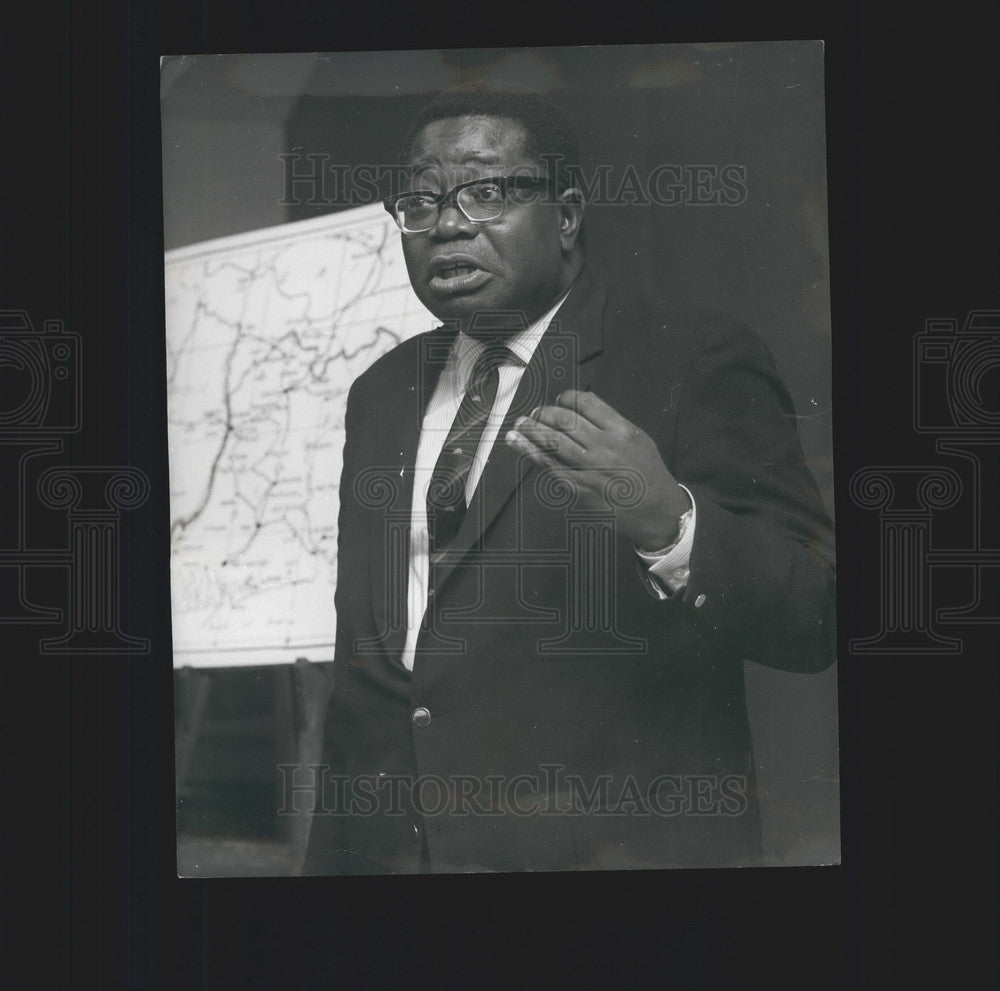 1968 Mr. Mojekwu/Biafran Home Affairs Minister/Africa - Historic Images