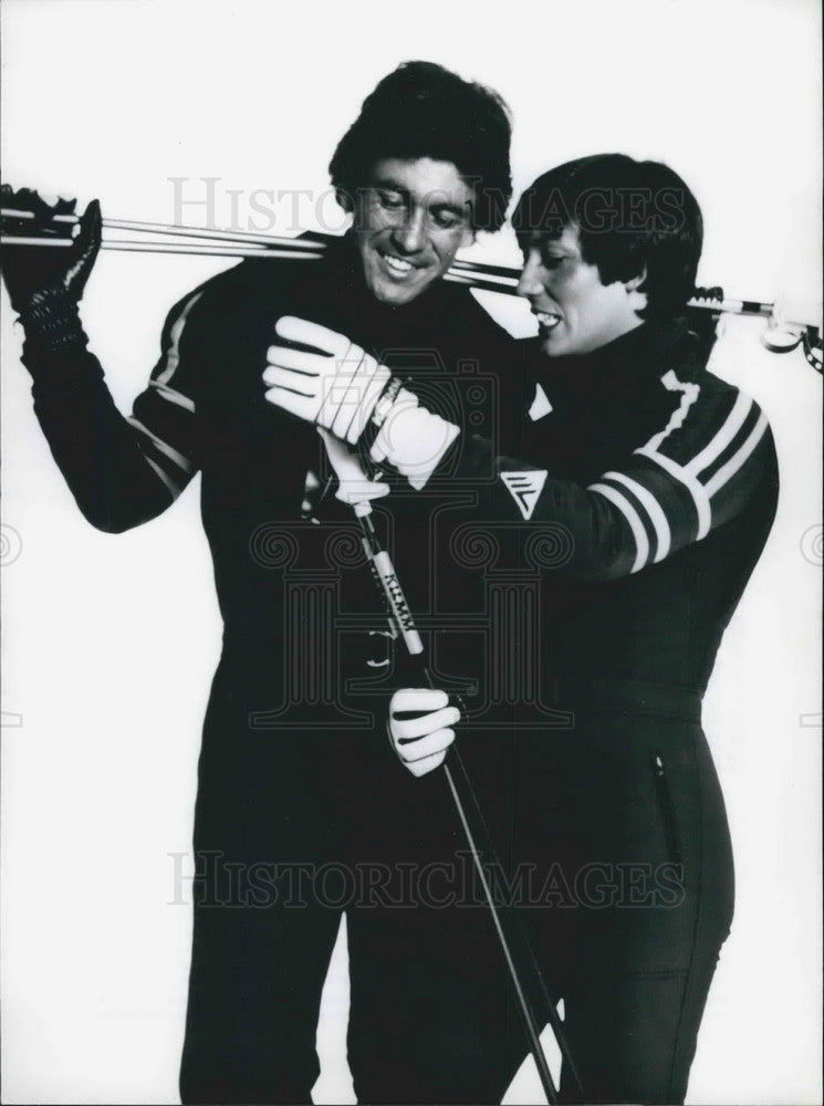 Press Photo Rosi Mittermaier/Olympic Gold Medal Skiier - KSB01469-Historic Images