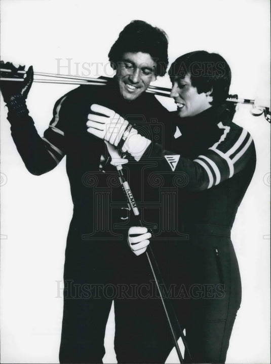Press Photo Rosi Mittermaier/Olympic Gold Medal Skiier - KSB01469-Historic Images