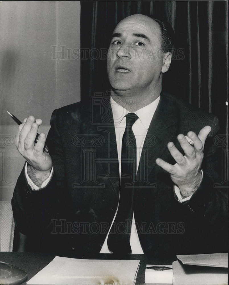 1967 Malta Delegate Deputy Crown Advocate General Edgar Mizzi - Historic Images
