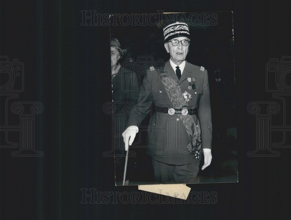 1961, Paris Ex-Generals Trial General Catroux In Military Uniform - Historic Images
