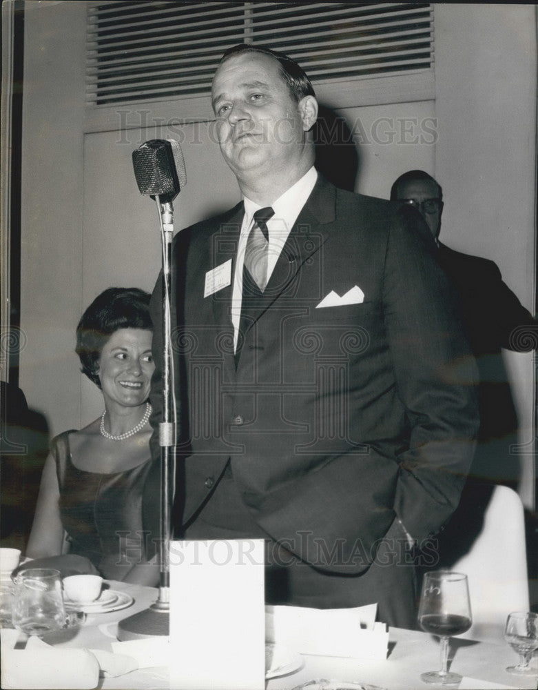 1965 Chemical Engineer Past President Donald Dahilstrom Speech - Historic Images