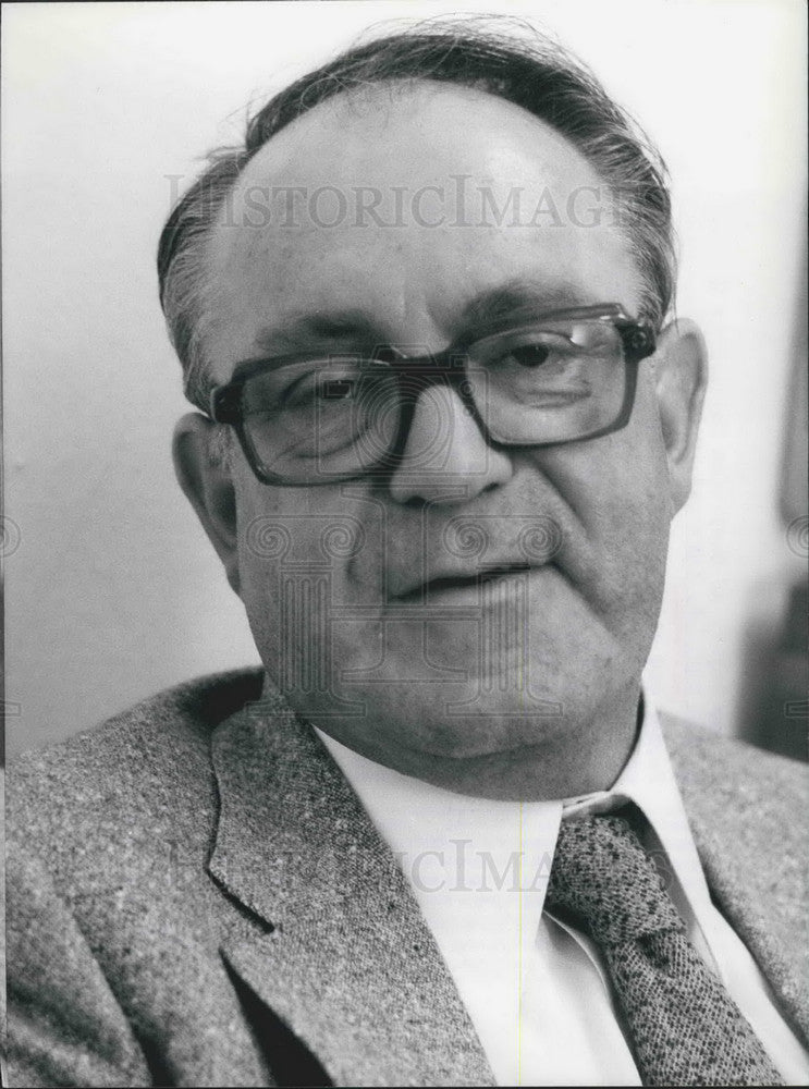 Press Photo Former Christian Democratic Union Deputy Julius Steiner - KSB01677 - Historic Images