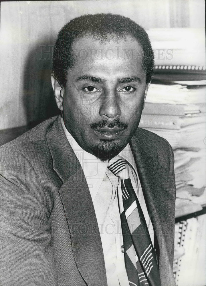 1976, Foreign Minister of Comoro,Mr Abdualla Mouzaquir - KSB02269 - Historic Images