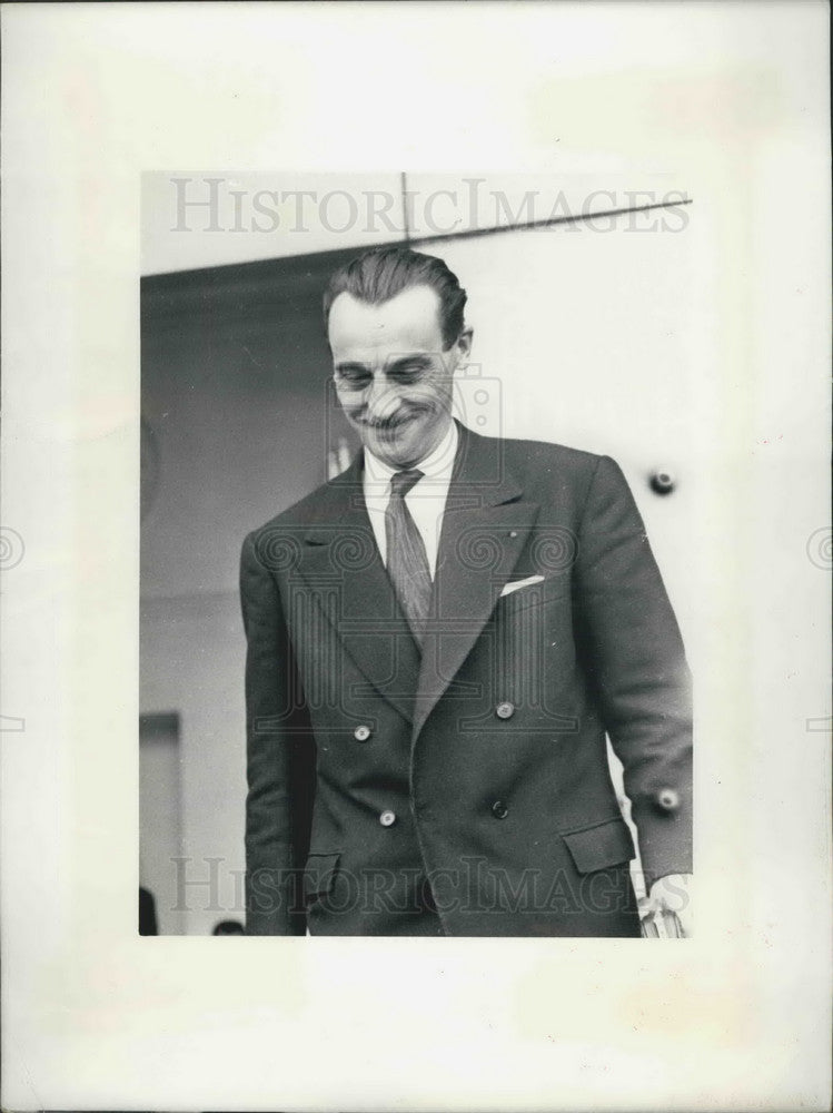 1960 M. Max Moullin,Algerian Gen Sec - Historic Images