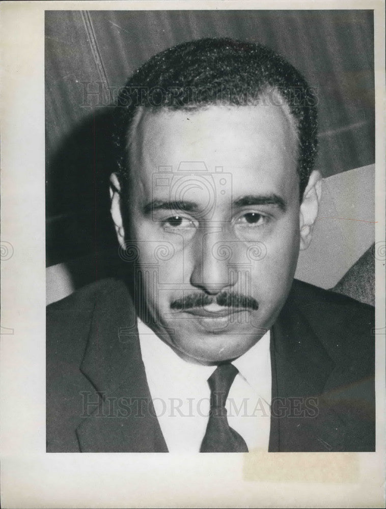 1963, Algeria's Ambassador ,Boulaem Moussaoui - KSB02377 - Historic Images